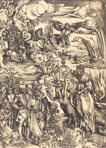 La prostituta babilonese, probabilmente c. 1496-1498 da Albrecht Dürer