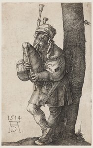 Il Suonatore di Cornamusa da Albrecht Dürer