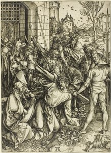 Il portamento della croce, dalla Grande Passione da Albrecht Dürer