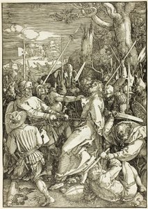 Il tradimento di Cristo, dalla Grande Passione da Albrecht Dürer