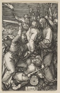 Il tradimento di Cristo, da La Passione da Albrecht Dürer