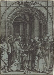 Il fidanzamento della Vergine da Albrecht Dürer