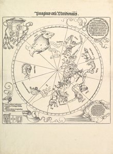 Globo celeste-emisfero meridionale, 1515 da Albrecht Dürer