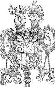 Lo stemma di Florian Waldauf, 1500 1906