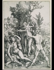 Il combattimento della virtù e del piacere alla presenza di Ercole da Albrecht Dürer