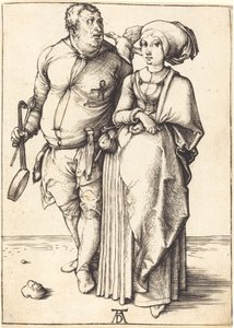 Il cuoco e sua moglie da Albrecht Dürer