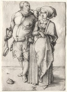 Il cuoco e sua moglie da Albrecht Dürer