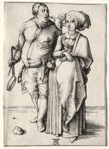 Il cuoco e sua moglie da Albrecht Dürer