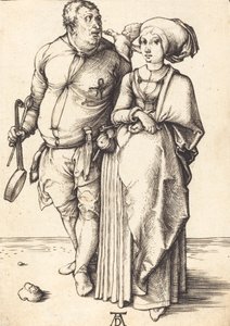 Il cuoco e sua moglie da Albrecht Dürer