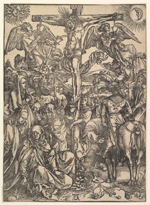 La Crocifissione, da La Grande Passione da Albrecht Dürer