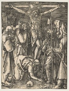 La crocifissione, da La Piccola Passione, ca. 1509