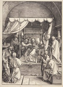 La morte della Vergine da Albrecht Dürer