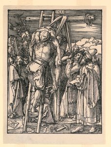 La discesa dalla croce (La deposizione), dalla serie La piccola passione da Albrecht Dürer