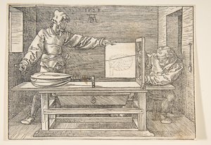 Il disegnatore del liuto da Albrecht Dürer