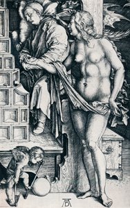 Il sogno del dottore, 1497-1498 1906 da Albrecht Dürer