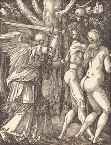 La cacciata dal Paradiso da Albrecht Dürer