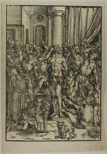 La Flagellazione, dalla Grande Passione da Albrecht Dürer