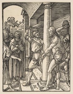 La Flagellazione, dalla Piccola Passione da Albrecht Dürer