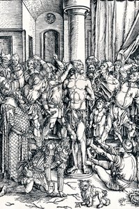La Flagellazione di Cristo, 1498 1906 da Albrecht Dürer