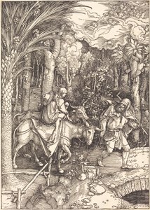 La Fuga in Egitto da Albrecht Dürer