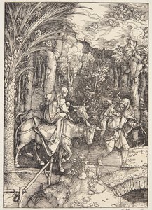 La fuga in Egitto da Albrecht Dürer