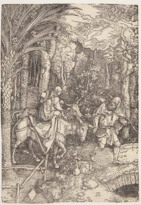 La fuga in Egitto da Albrecht Dürer