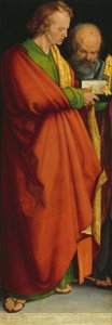 I quattro apostoli, i santi Giovanni e Pietro da Albrecht Dürer
