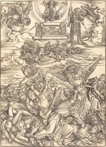I quattro angeli vendicatori da Albrecht Dürer