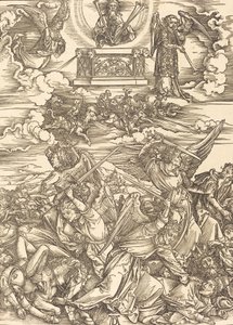 I quattro angeli vendicatori, 1498 da Albrecht Dürer