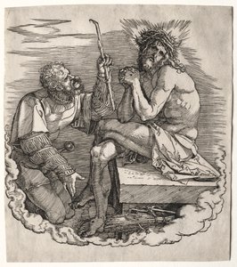 La Grande Passione: Pagina del titolo - Cristo, Uomo dei Dolori