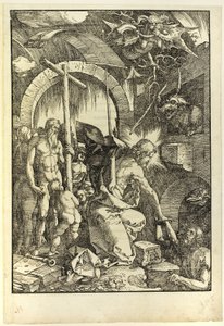 La discesa agli inferi, dalla Grande Passione da Albrecht Dürer