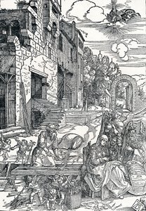 La Sacra Famiglia in Egitto, c1501-1502, 1906 da Albrecht Dürer