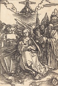 La Sacra Famiglia con cinque angeli, entro il 1505