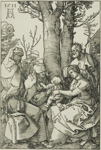 La Sacra Famiglia con Gioacchino e Sant