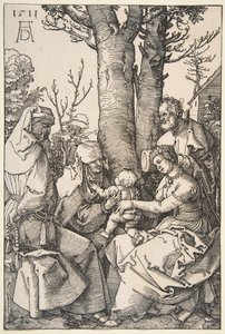 La Sacra Famiglia con San Gioacchino e Sant