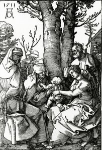 La Sacra Famiglia con Sant