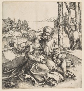 La coppia male assortita, ca. 1495 da Albrecht Dürer