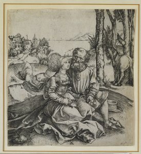 La coppia male assortita, c.1495