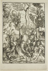 La Lamentazione, dalla Grande Passione da Albrecht Dürer