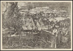 Il Paesaggio con il Cannone da Albrecht Dürer