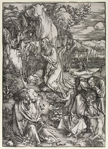 La grande passione: Cristo sul Monte degli Ulivi da Albrecht Dürer