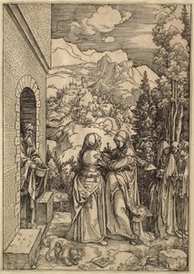 La vita della Vergine: La Visitazione da Albrecht Dürer