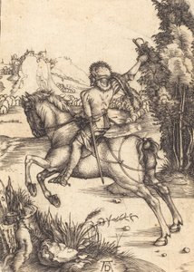 Il piccolo corriere, c. 1496 da Albrecht Dürer