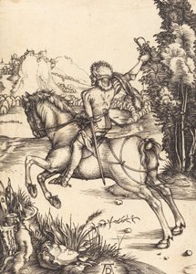 Il piccolo corriere, ca. 1496 da Albrecht Dürer