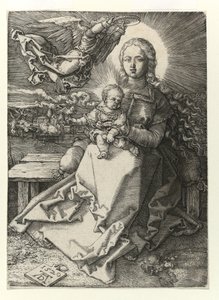 La Madonna incoronata da un angelo, 1520