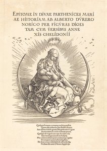 La Madonna sulla mezzaluna da Albrecht Dürer