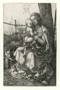 La Madonna seduta vicino all