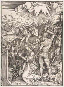 Il martirio di Santa Caterina da Albrecht Dürer