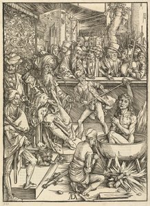Il martirio di San Giovanni da Albrecht Dürer