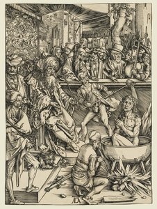 Il martirio di San Giovanni da Albrecht Dürer